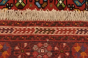 Red Tribal 3'5X5 Shiraz Persian Rug