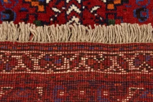 Red Tribal 3'4X5 Shiraz Persian Rug