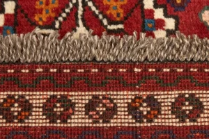 Red Tribal 3X5 Shiraz Persian Rug