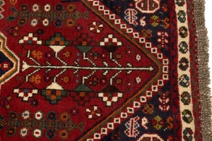 Red Tribal 3X5 Shiraz Persian Rug