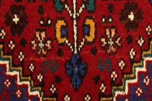 Red Tribal 3'4X4'9 Shiraz Persian Rug