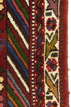 Red Tribal 3X5 Shiraz Persian Rug