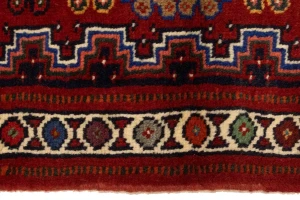 Red Tribal 3'3X4'7 Shiraz Persian Rug