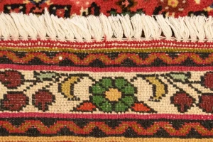 Bittersweet Red Tribal 3'6X5'0 Hamedan Persian Rug