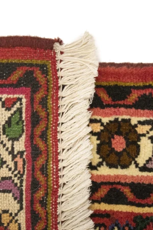 Bittersweet Red Tribal 3'6X5'0 Hamedan Persian Rug