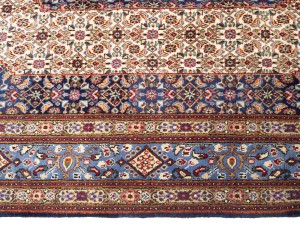 Cream Vintage Floral Classic 7X11 Mood Persian Oriental Rug