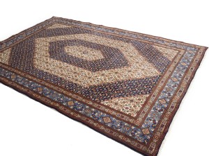 Cream Vintage Floral Classic 7X11 Mood Persian Oriental Rug