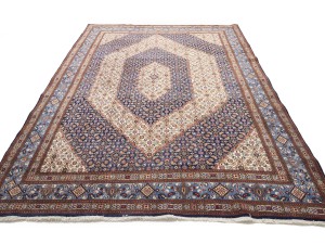 Cream Vintage Floral Classic 7X11 Mood Persian Oriental Rug