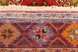 Semi Antique Tribal Scarlet Red 5X9 Shiraz Lori Persian Rug