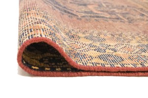 Semi Antique Beige Tribal 5'5X9'7 Zanjan Persian Runner Rug