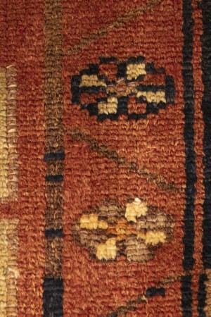 Vintage Rusty Red Tribal 5X9 Hamedan Persian Runner Rug