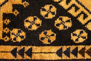 Semi Antique Tribal 4X8'5 Shiraz Persian Runner Rug