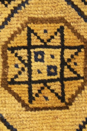 Semi Antique Tribal 4X8'5 Shiraz Persian Runner Rug