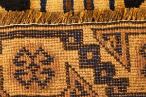 Semi Antique Tribal 4X8'5 Shiraz Persian Runner Rug