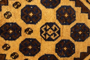 Semi Antique Tribal 4X8'5 Shiraz Persian Runner Rug