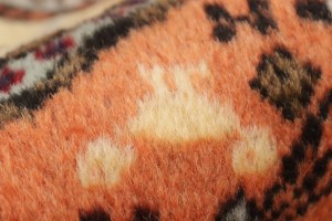 Rare Geometric Semi Antique 2'5X12'9 Oriental Runner Rug Hallway Kitchen Carpet