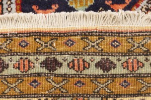 Rare Geometric Semi Antique 2'5X12'9 Oriental Runner Rug Hallway Kitchen Carpet