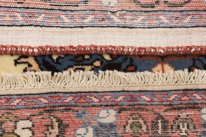 Vintage Cream Floral 3X7 Lilian Persian Runner Rug