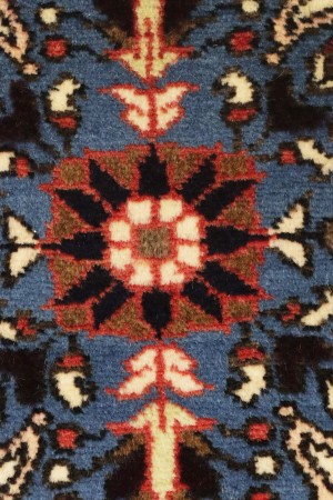 Vintage Cream Floral 3X7 Lilian Persian Runner Rug