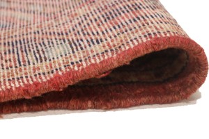 Semi Antique Cream Tribal 3X12 Chenar Persian Runner Rug