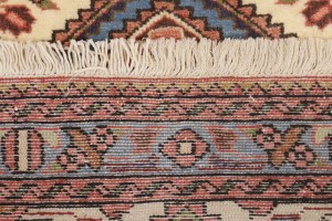 Vintage Rusty Rose Tribal 3X13 Lilian Chenar Persian Runner Rug