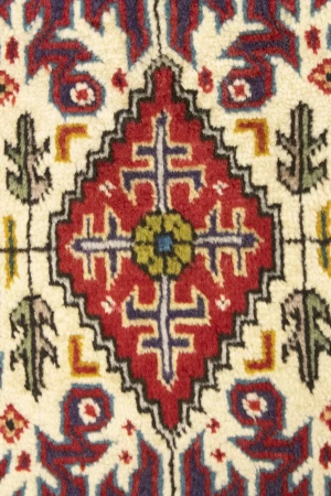 Red 7X10 Vintage Classic Floral Hand-Knotted Oriental Persian Rug