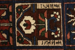 Brown Pictorial 7X10 traditional Oriental Persian Rug