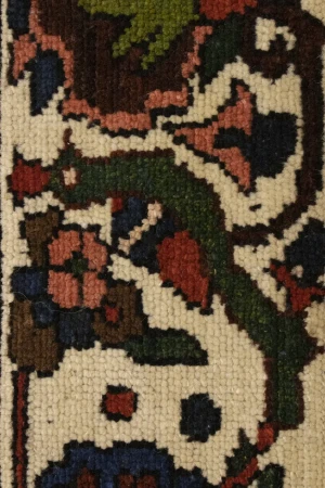 Brown Pictorial 7X10 traditional Oriental Persian Rug