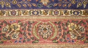 Purple 7X10 Vintage Classic Floral 7X10 Oriental Persian Rug