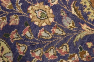 Purple 7X10 Vintage Classic Floral 7X10 Oriental Persian Rug