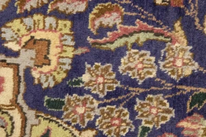 Purple 7X10 Vintage Classic Floral 7X10 Oriental Persian Rug