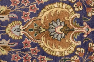 Purple 7X10 Vintage Classic Floral 7X10 Oriental Persian Rug
