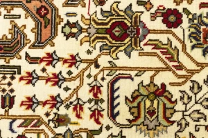 Cream 7X10 Floral Classic Vintage Oriental Persian Rug