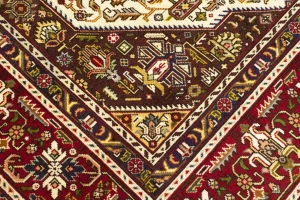 Cream 7X10 Floral Classic Vintage Oriental Persian Rug