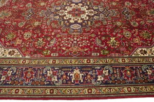 Red Vintage Floral 7X10 Classic Oriental Persian Rug