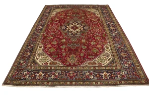 Red Vintage Floral 7X10 Classic Oriental Persian Rug