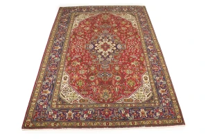 Red Vintage Floral 7X10 Classic Oriental Persian Rug