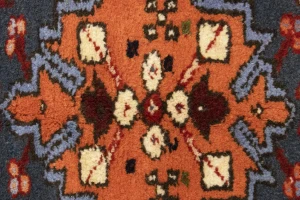 Cream 5X7 Geometric Tribal Vintage Oriental Persian Oriental Rug