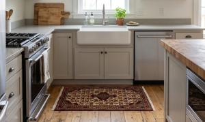 Cream Vintage Tribal 2'2X3'5 Geometric Oriental Persian Rug
