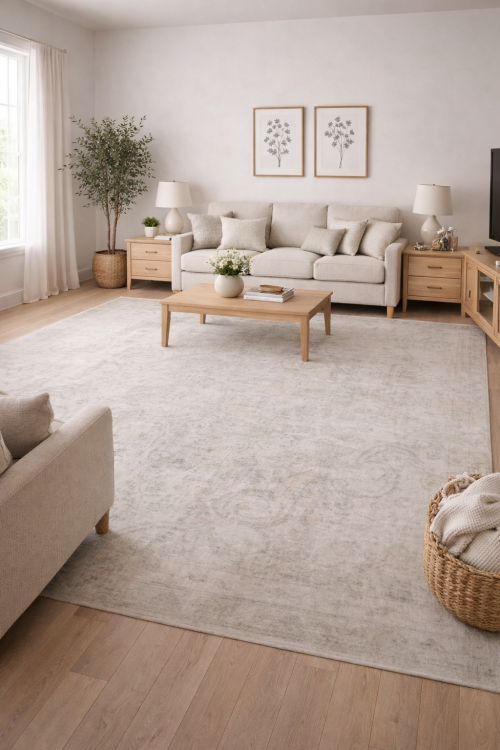 Antique Traditional Distressed 8'5X11 Tabriz Persian Rug