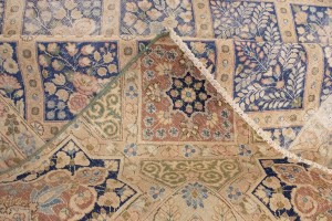 Distressed Antique Floral Classic 10X13 Kerman Persian Rug