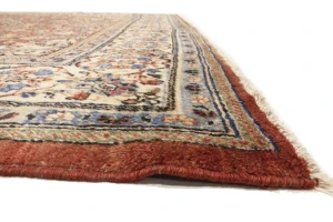 Semi Antique Red Traditional 10X13 Mahal Persian Rug