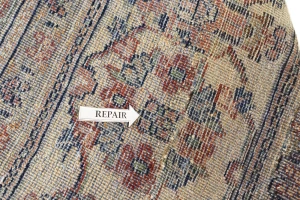 Semi Antique Red Traditional 10X13 Mahal Persian Rug