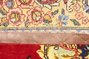 Vintage Floral Classic Red 10X13 Tabriz Persian Rug