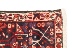 Vintage Red Tribal 5'4X12'7 Karajeh Persian Runner Rug