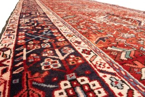 Vintage Red Tribal 5'4X12'7 Karajeh Persian Runner Rug