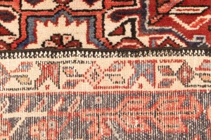 Vintage Red Tribal 5'4X12'7 Karajeh Persian Runner Rug