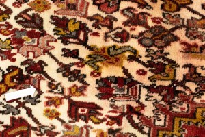 Vintage Red Geometric 11X15 Heriz Persian Rug