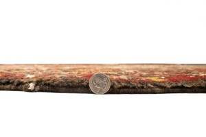 Vintage Red Geometric 11X15 Heriz Persian Rug