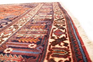 Red Vintage Tribal 8X12 Joshaghan Persian Rug